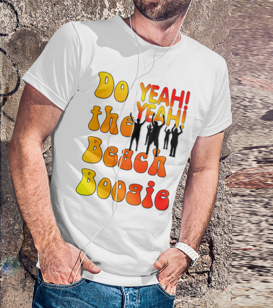 Do The Beach Boogie YEAH YEAH Dancing Silhouettes T-Shirt