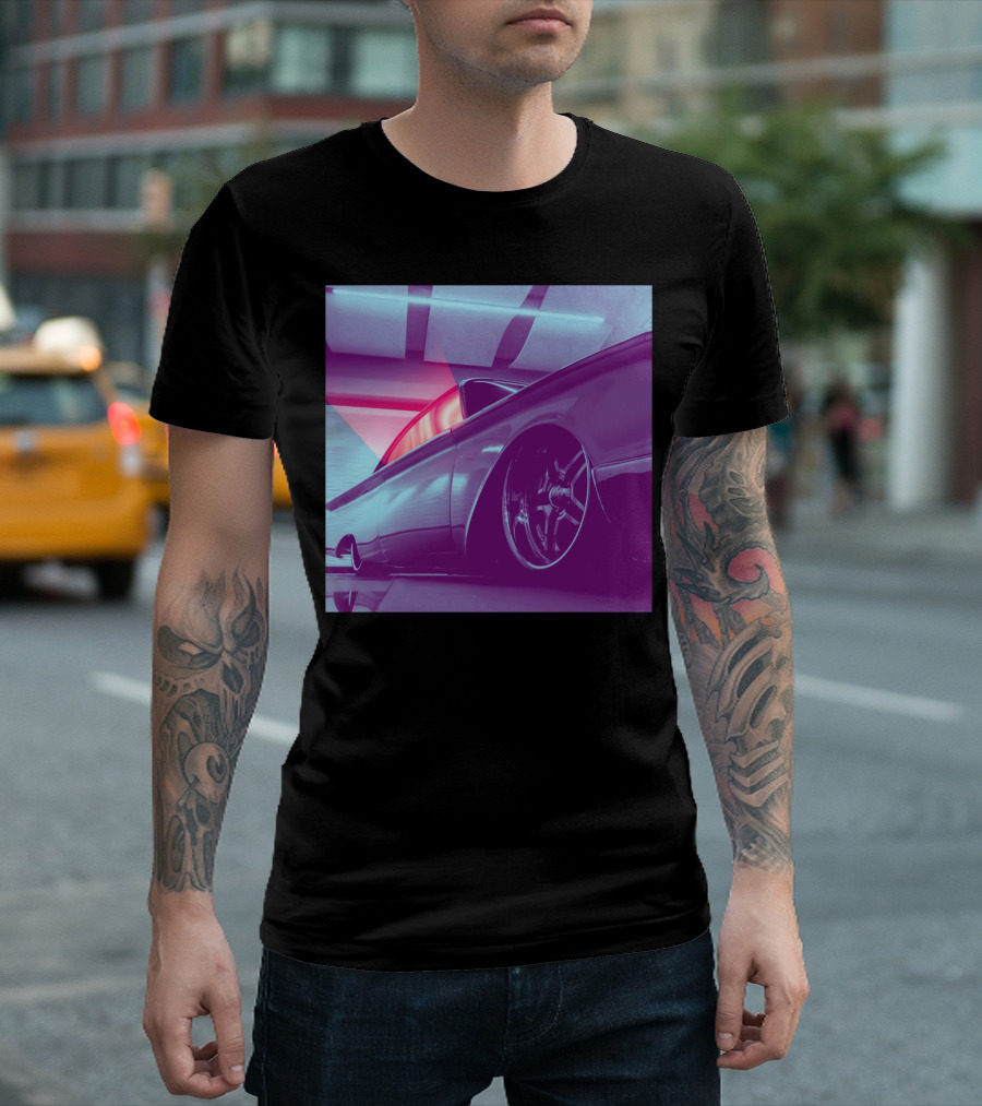 Another Knight Retro Futuristic Car Aesthetic T-Shirt