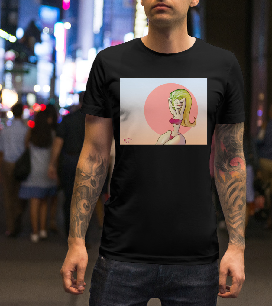 Beach Babe TNT Tropical Sunset Vibes T-Shirt