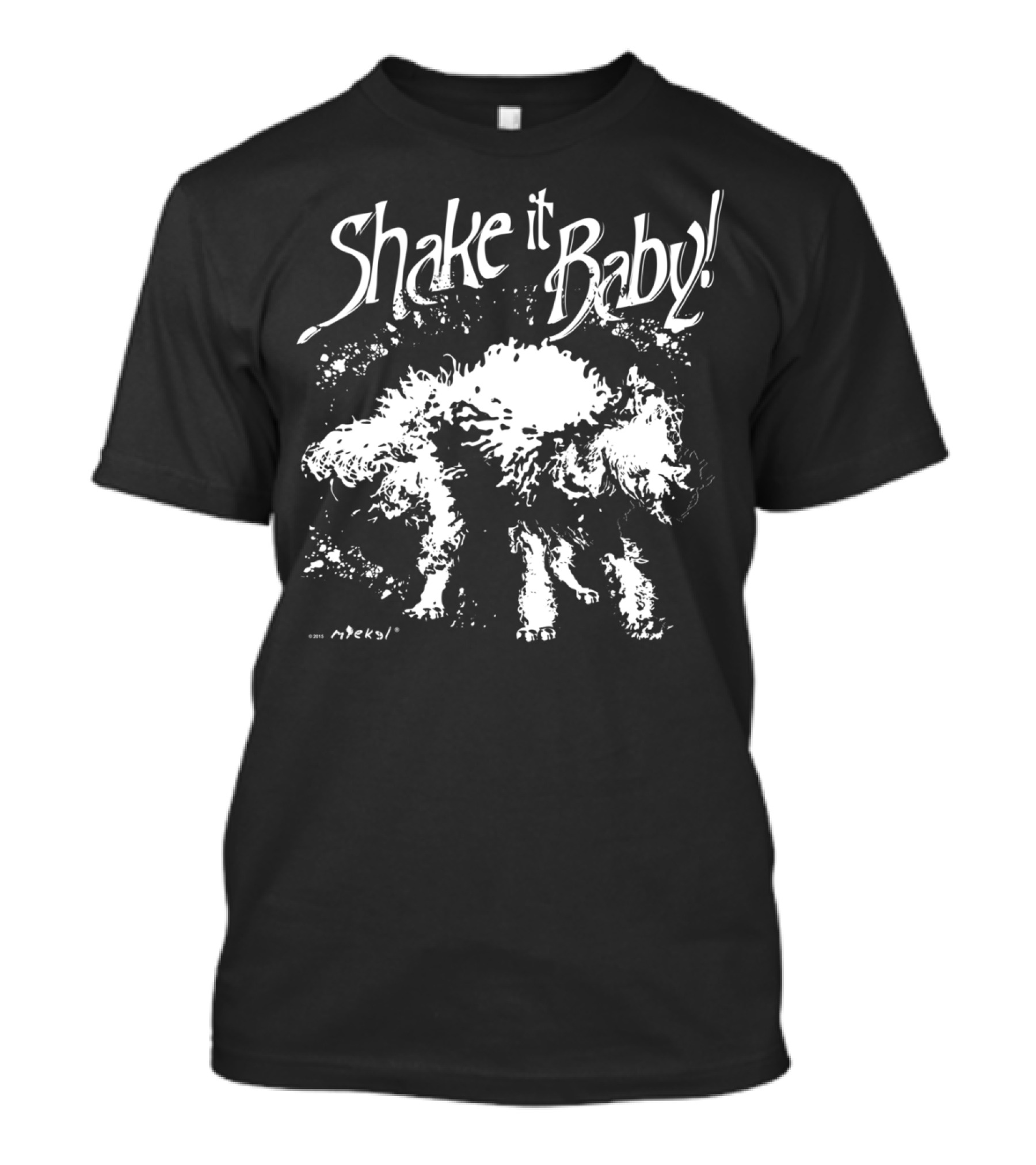 Shake It Baby Dog Bath T-Shirt