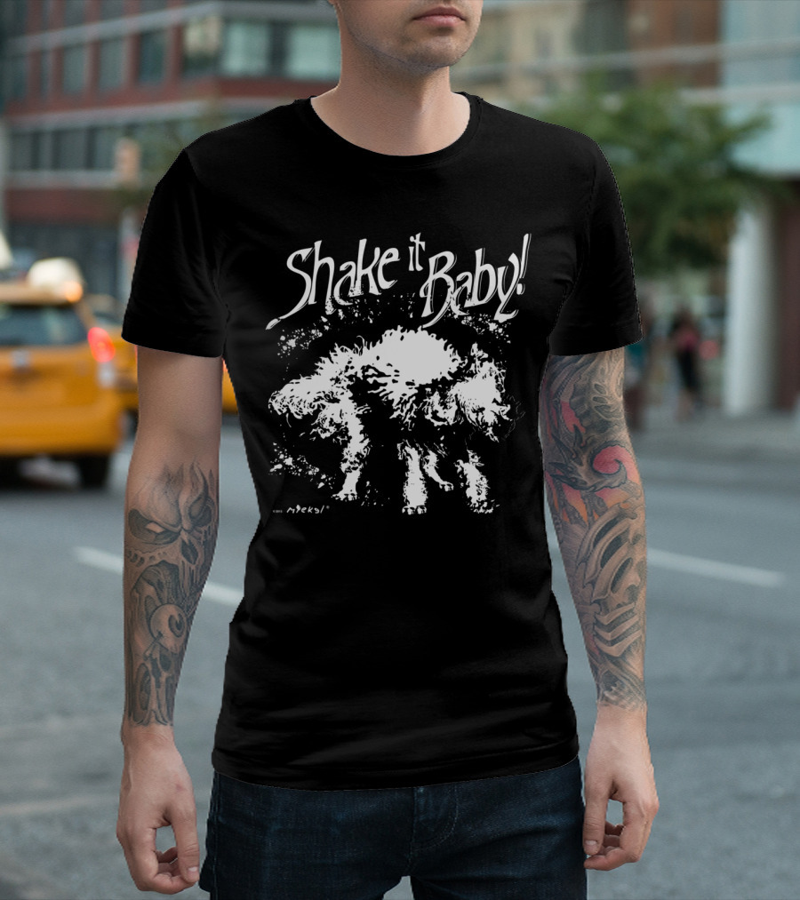 Shake It Baby Dog Bath T-Shirt