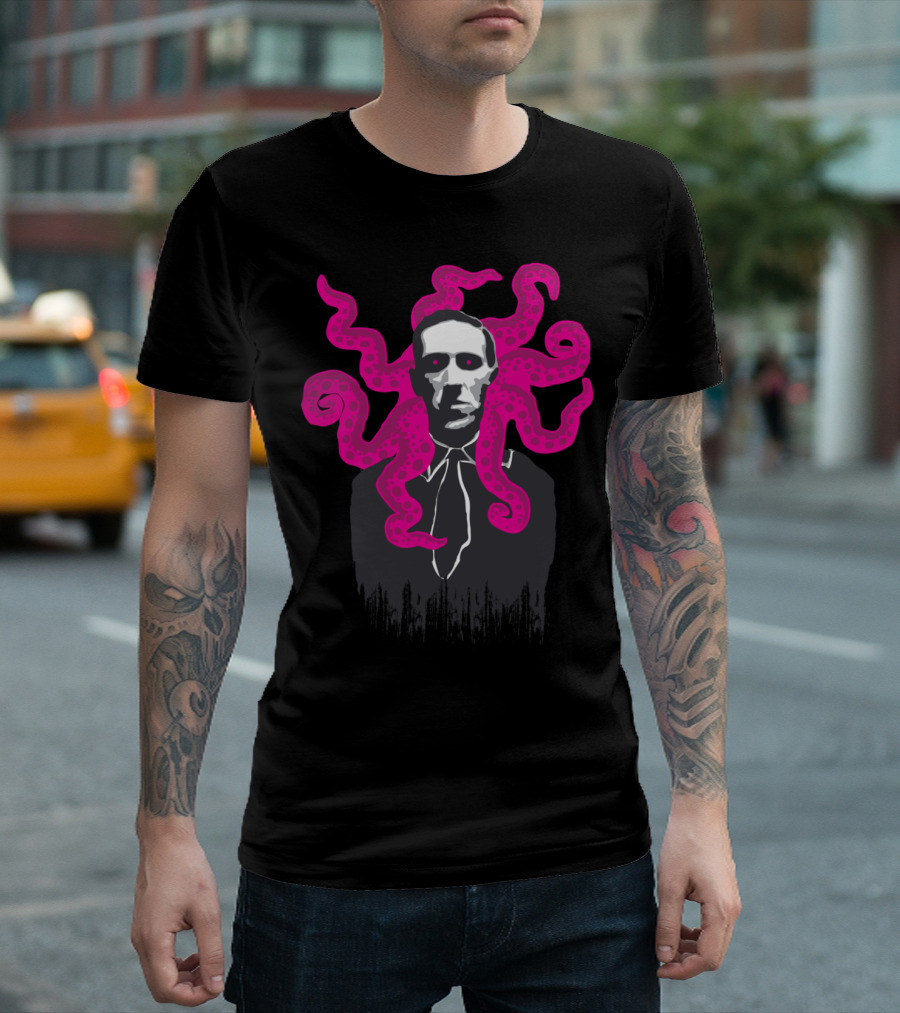 Tales Of Terror Lovecraftian Horror Octopus Tentacles Iconic T-Shirt