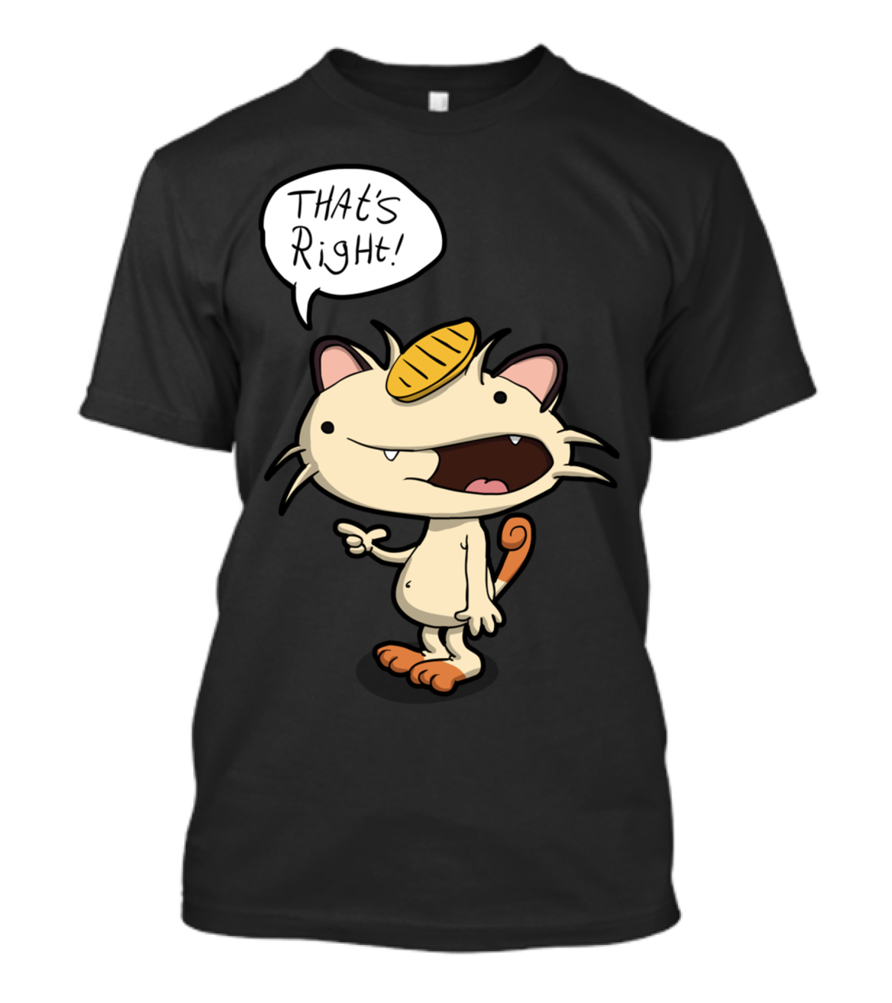 That's Right Talking Cat Meowth T-Shirt