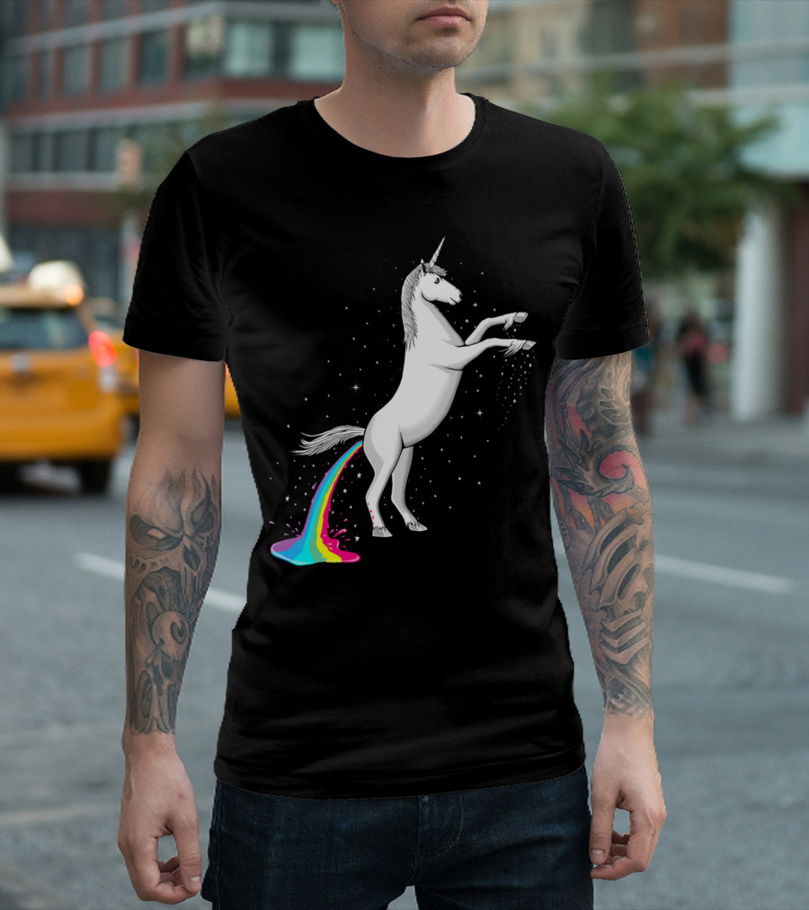 Where Rainbows Come From Unicorn Magic Sparkles T-Shirt