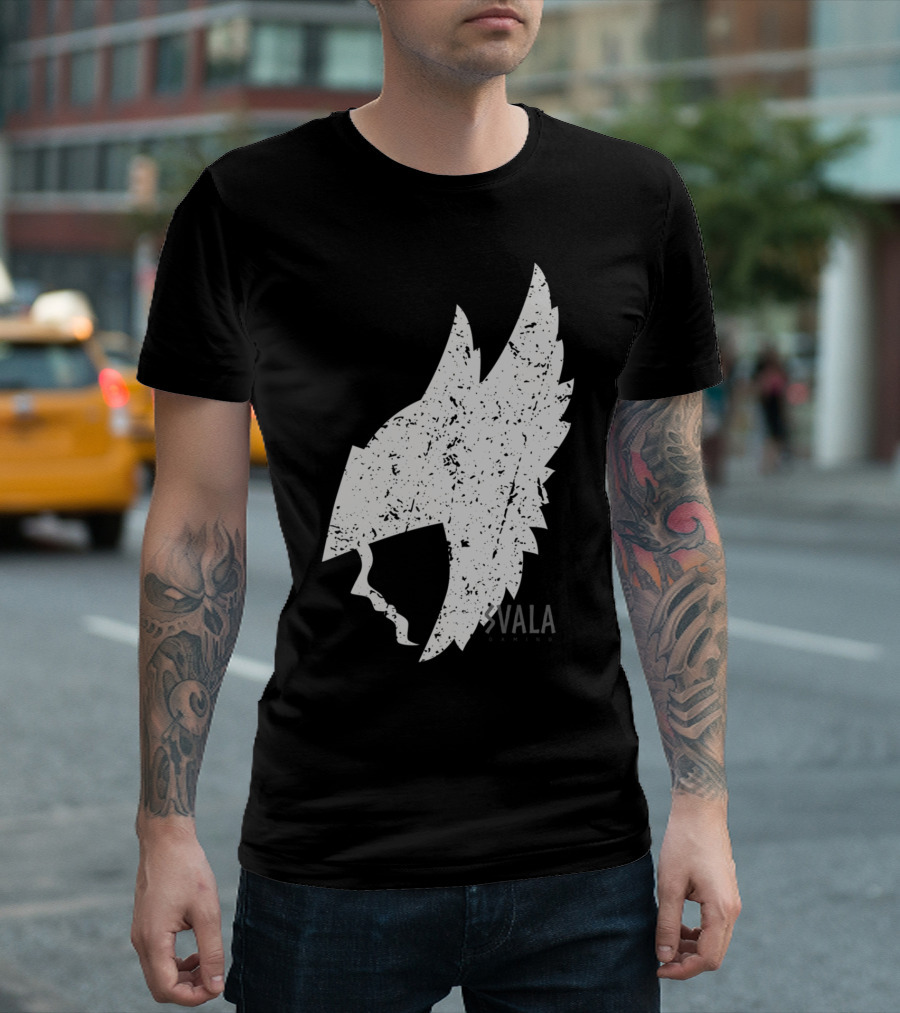 VALA Gaming White Winged Helmet T-Shirt