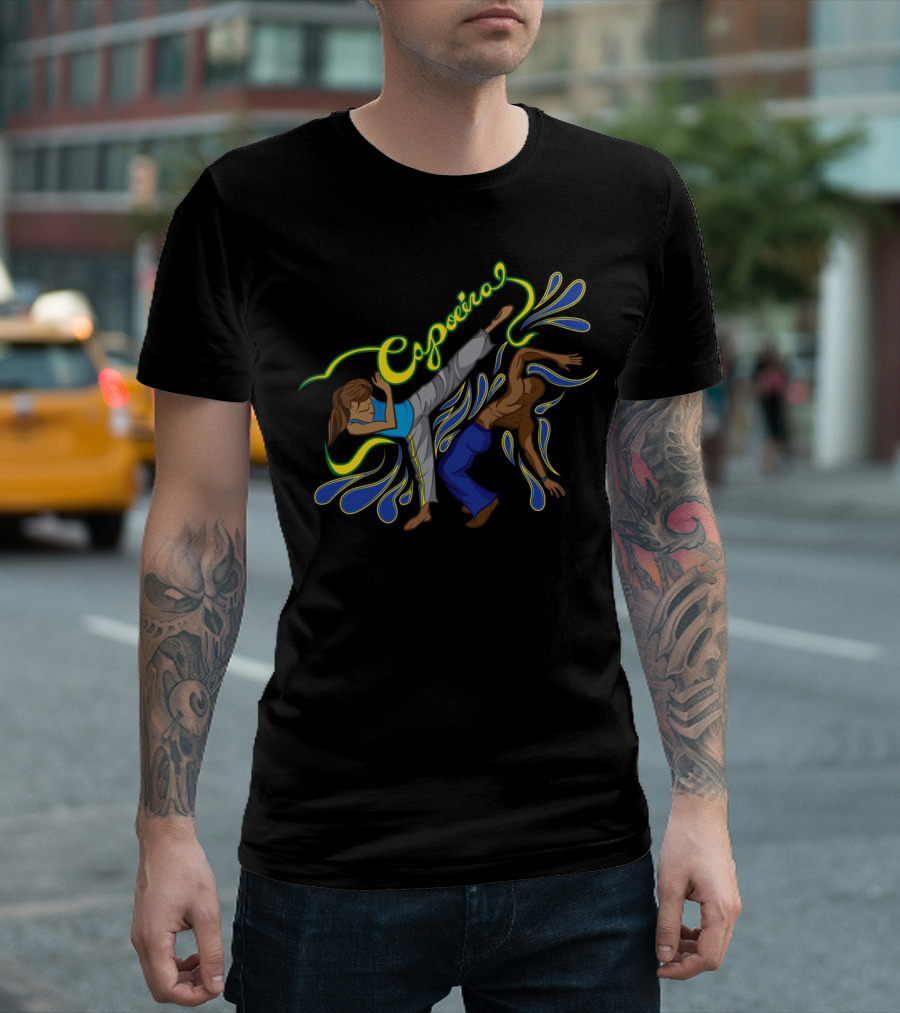 Capoeira Rhythms Movement And Flow T-Shirt