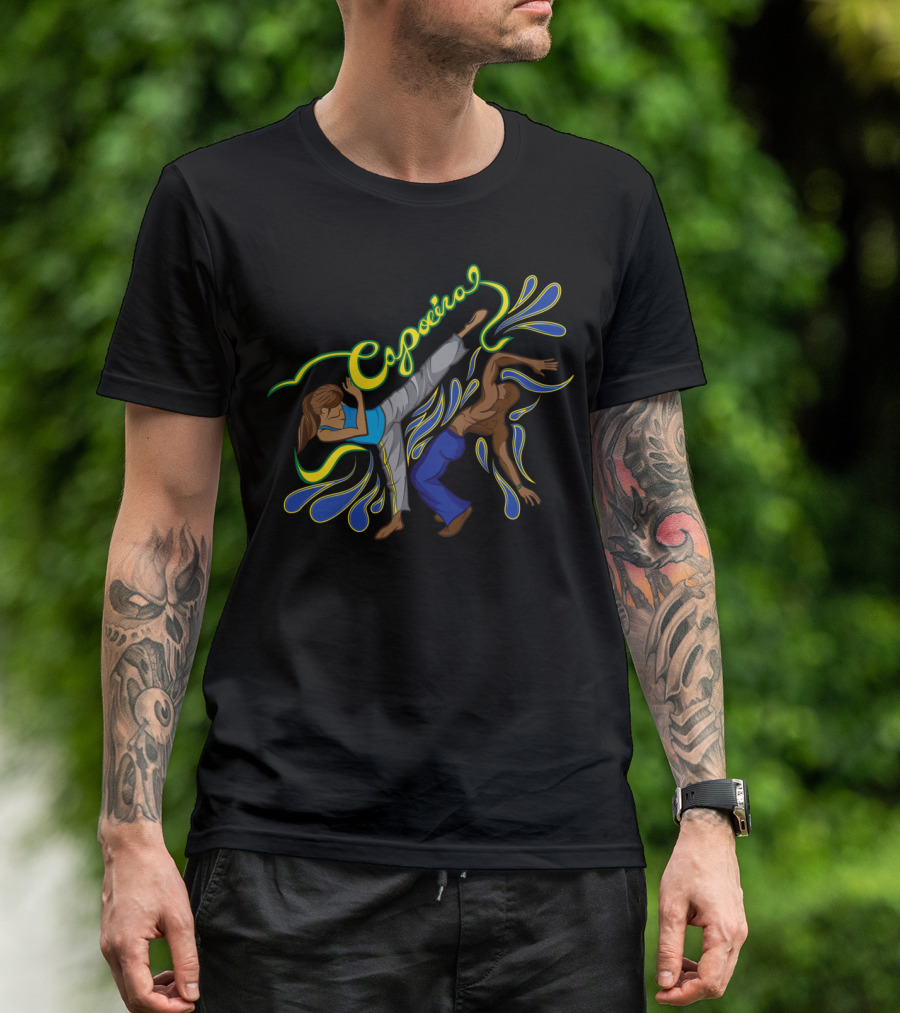 Capoeira Rhythms Movement And Flow T-Shirt