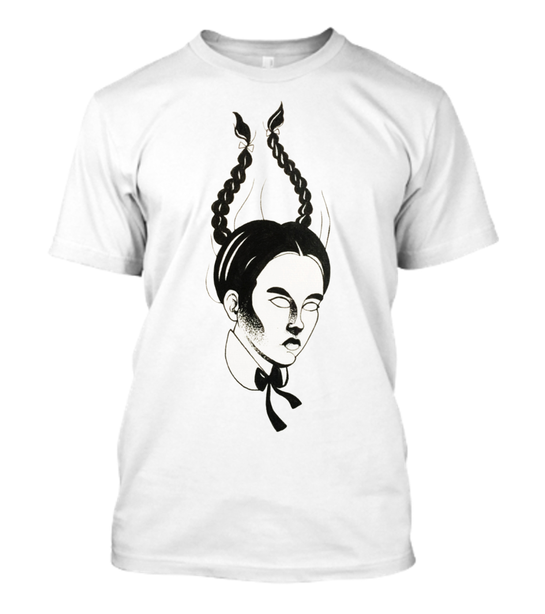 Odd Child Ghostly Braided Figure T-Shirt