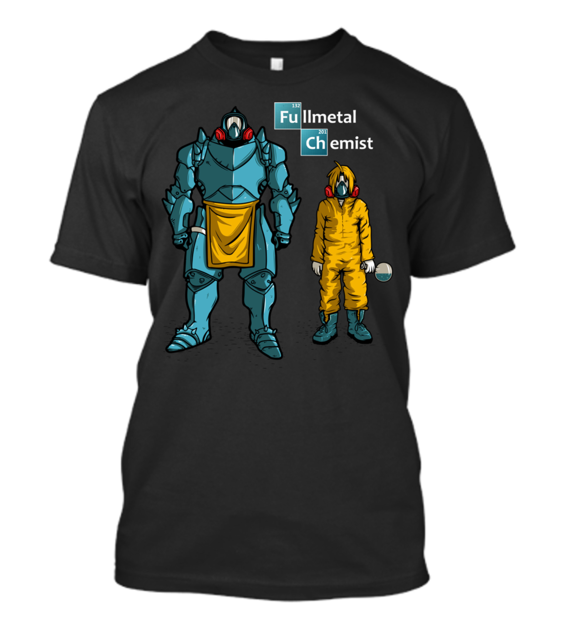 Fullemetal Chemist Alchemist Chemical Suit وarrior Elements T-Shirt