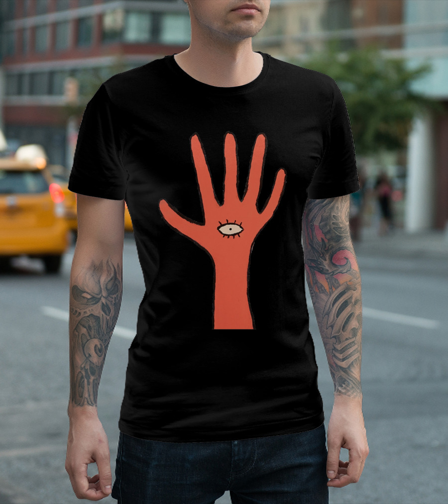 Eye in Hand Bearing Witness T-Shirt