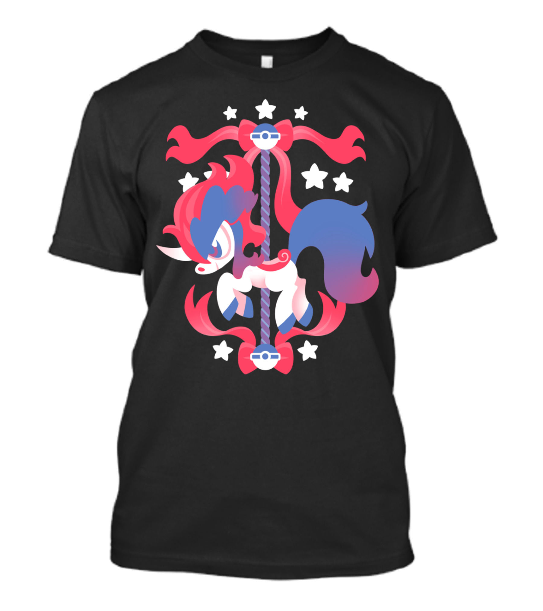 Carousel Colt Magical Stars Mystical Pony T-Shirt