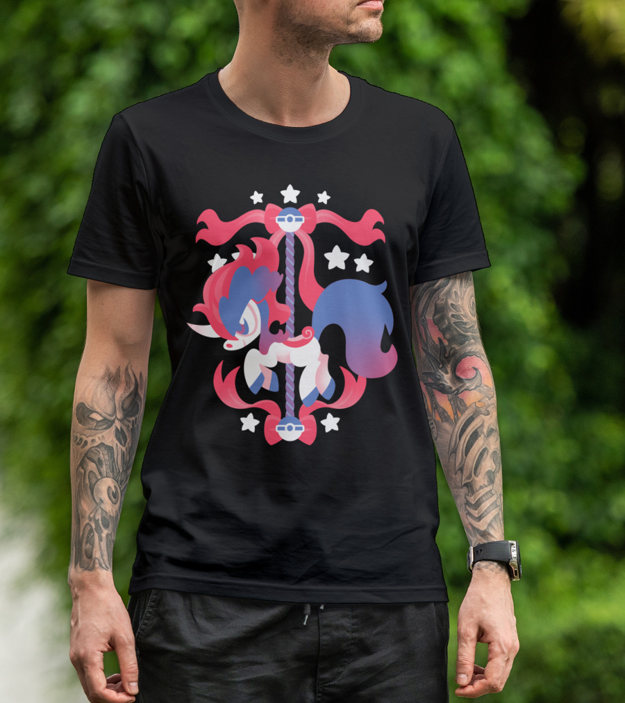 Carousel Colt Magical Stars Mystical Pony T-Shirt