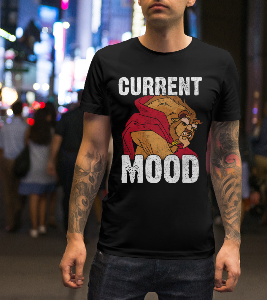 CURRENT MOOD Beast Character Red Cape T-Shirt