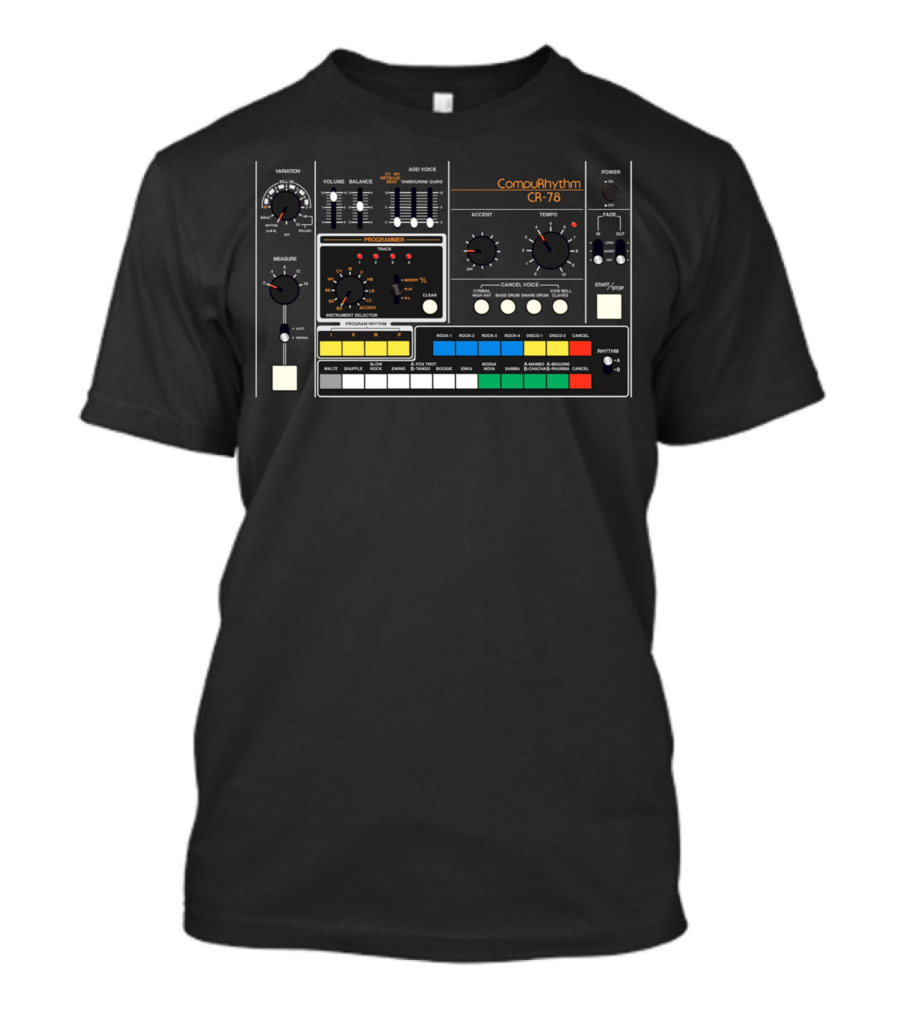CompoRhythm CR-78 Beatbox Vintage Rhythm Machine T-Shirt