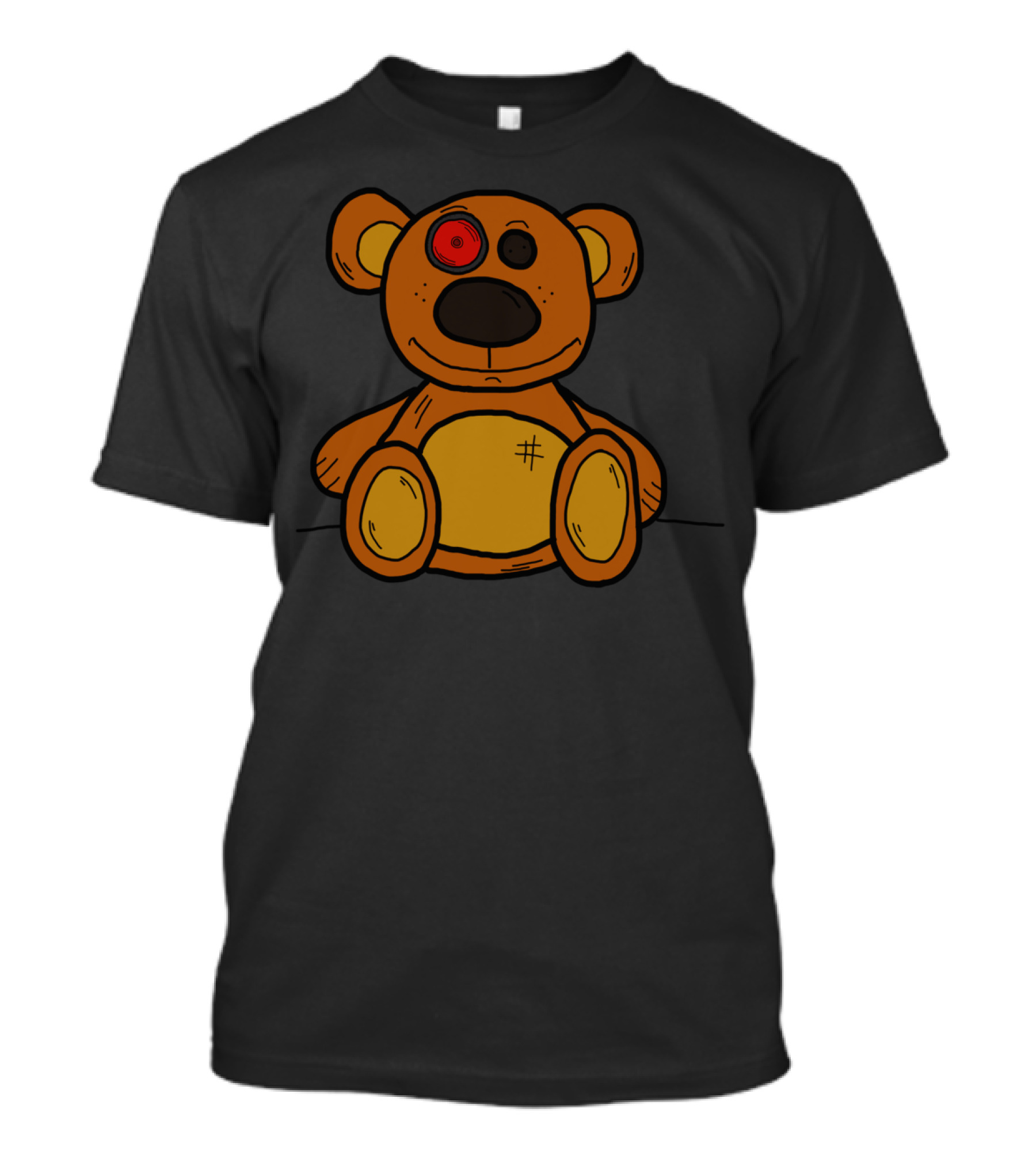 Terminabear Cybernetic Teddy Eyed Plush T-Shirt