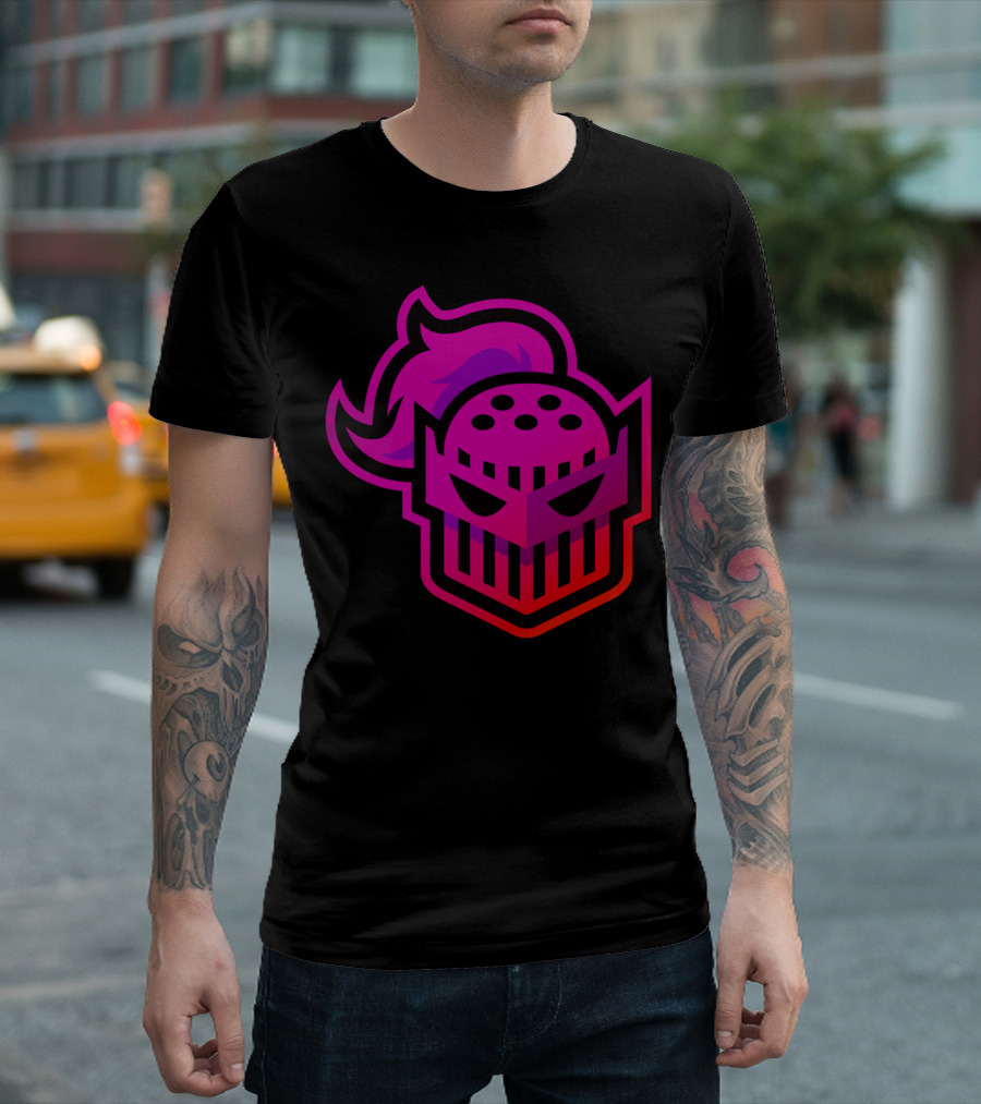 Salt Lord Phone Masked Knight Helmet T-Shirt