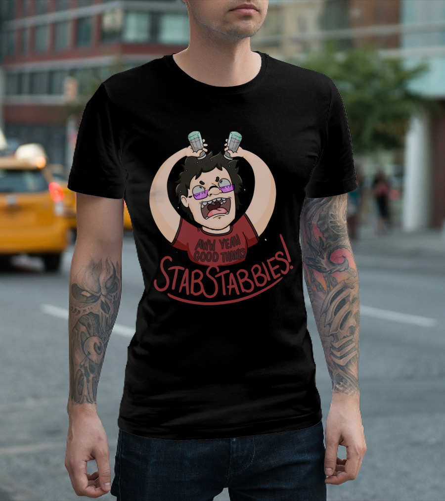 Aww Yeah Good Thanks Salt Salties Stab Stabbies T-Shirt