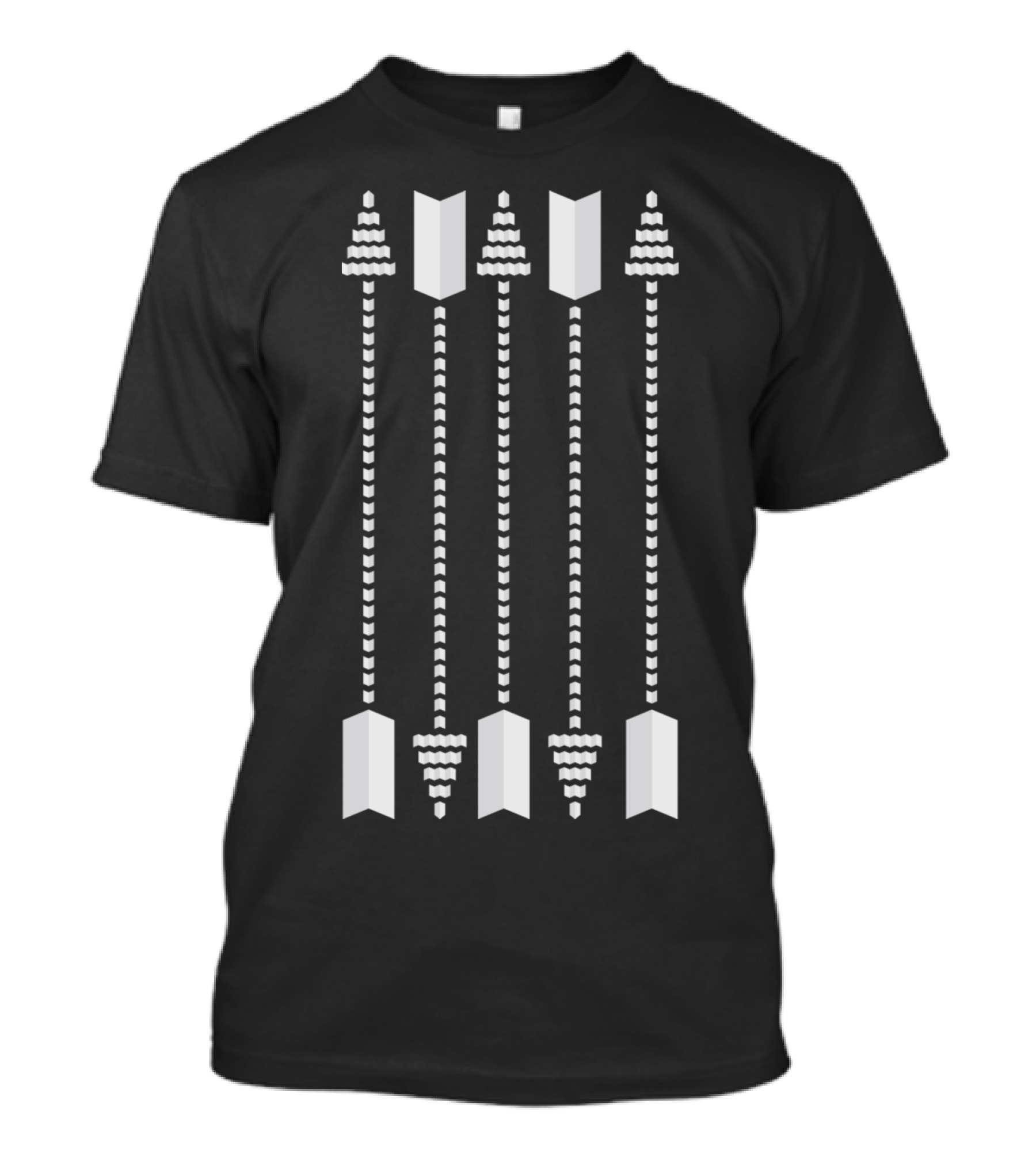 Arrows Pattern Bohemian Style Geometric T-Shirt