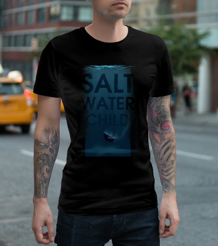 Salt Water Child Underwater T-Shirt
