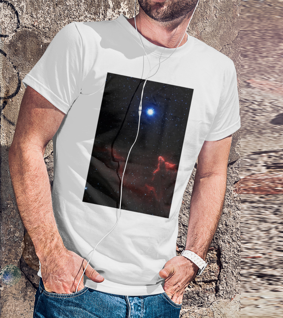 Gamma Cassiopeiae Nebula Star Field And Emission Nebulae Constellation T-Shirt