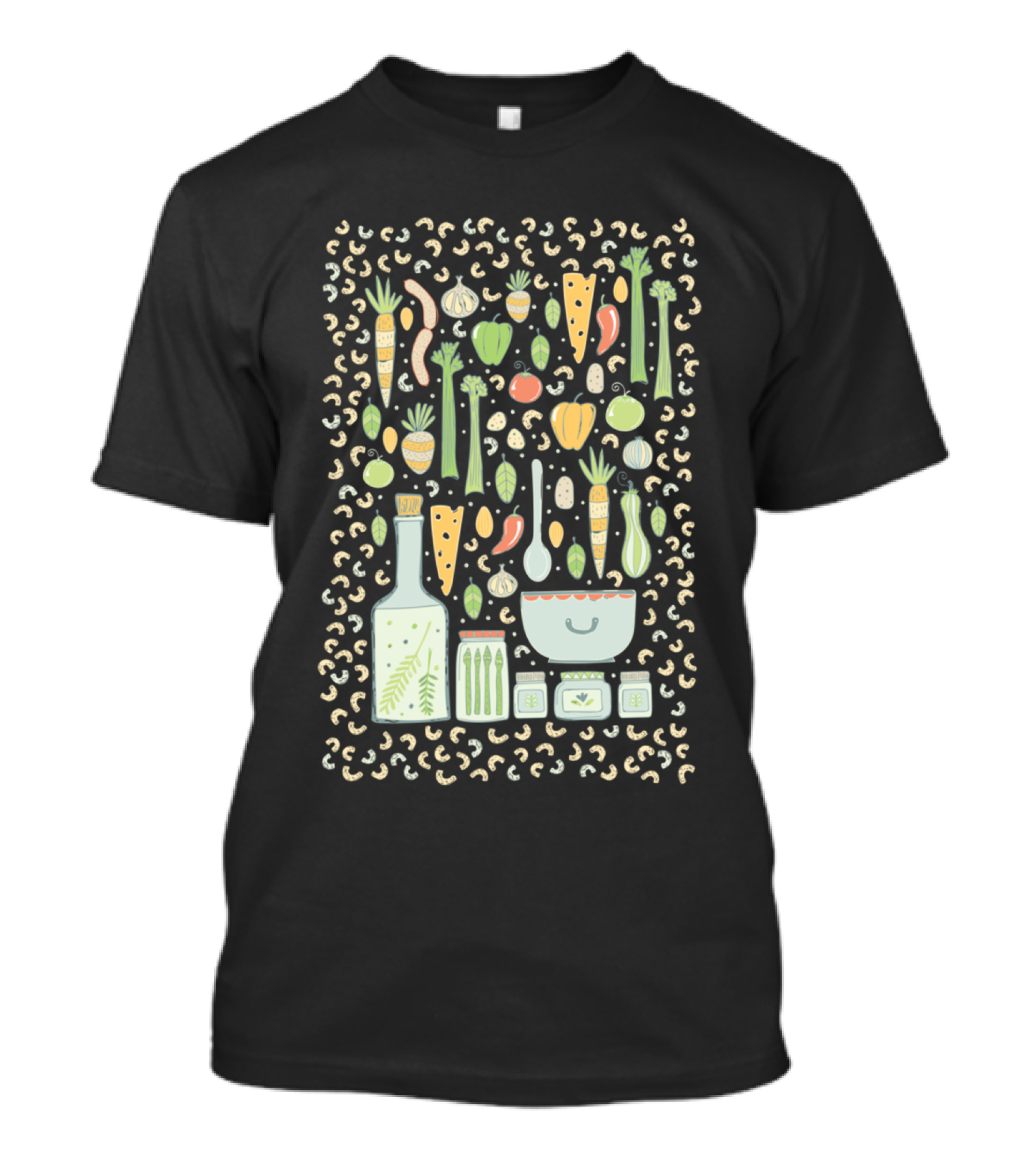 Gather Vegetables Kitchen Ingredients T-Shirt