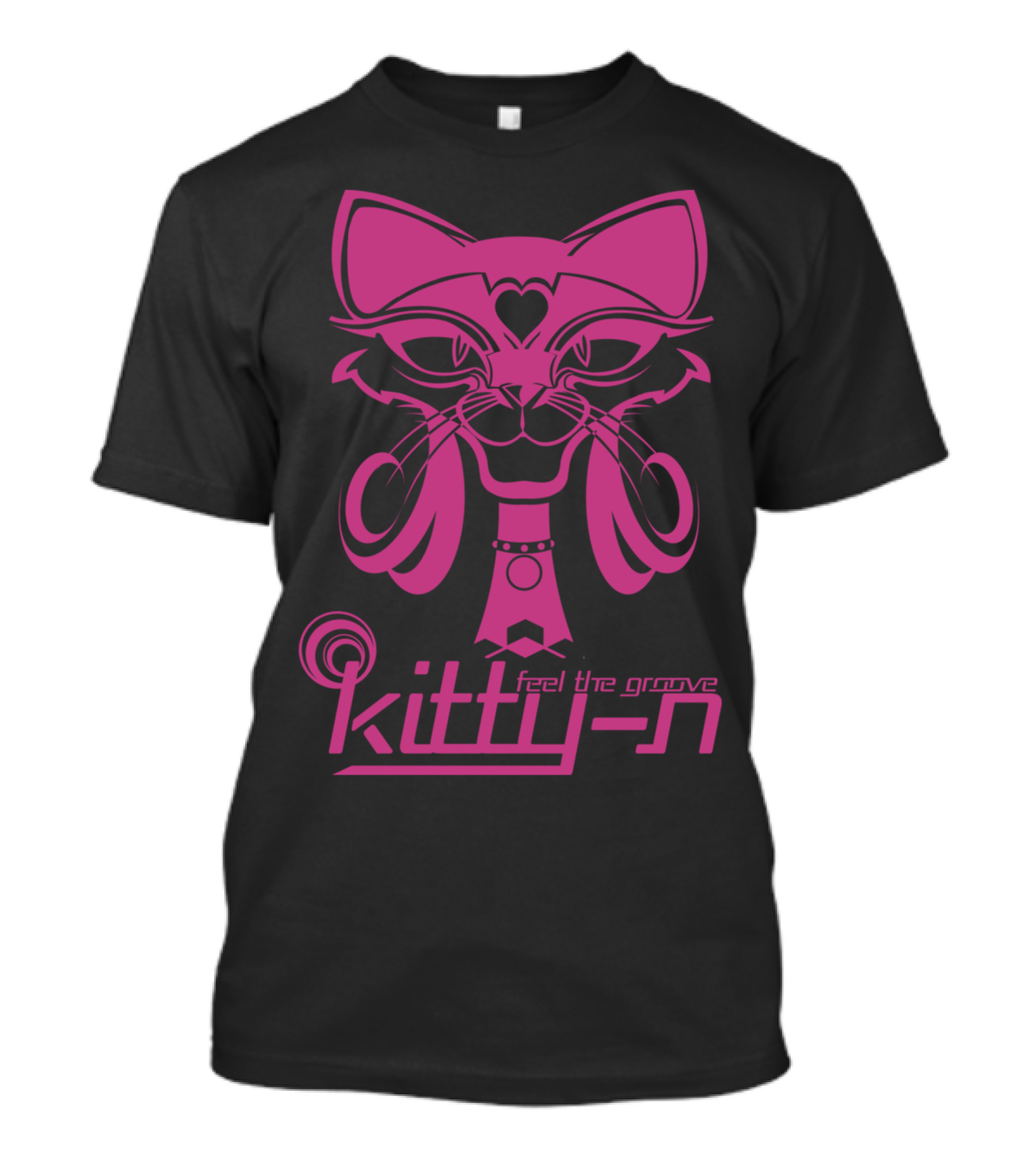 Feel The Groove Kitty-N T-Shirt