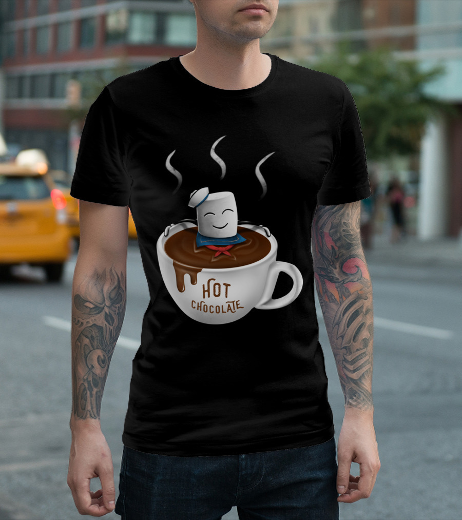 Stay Puft Marshmallow Man Hot Chocolate T-Shirt