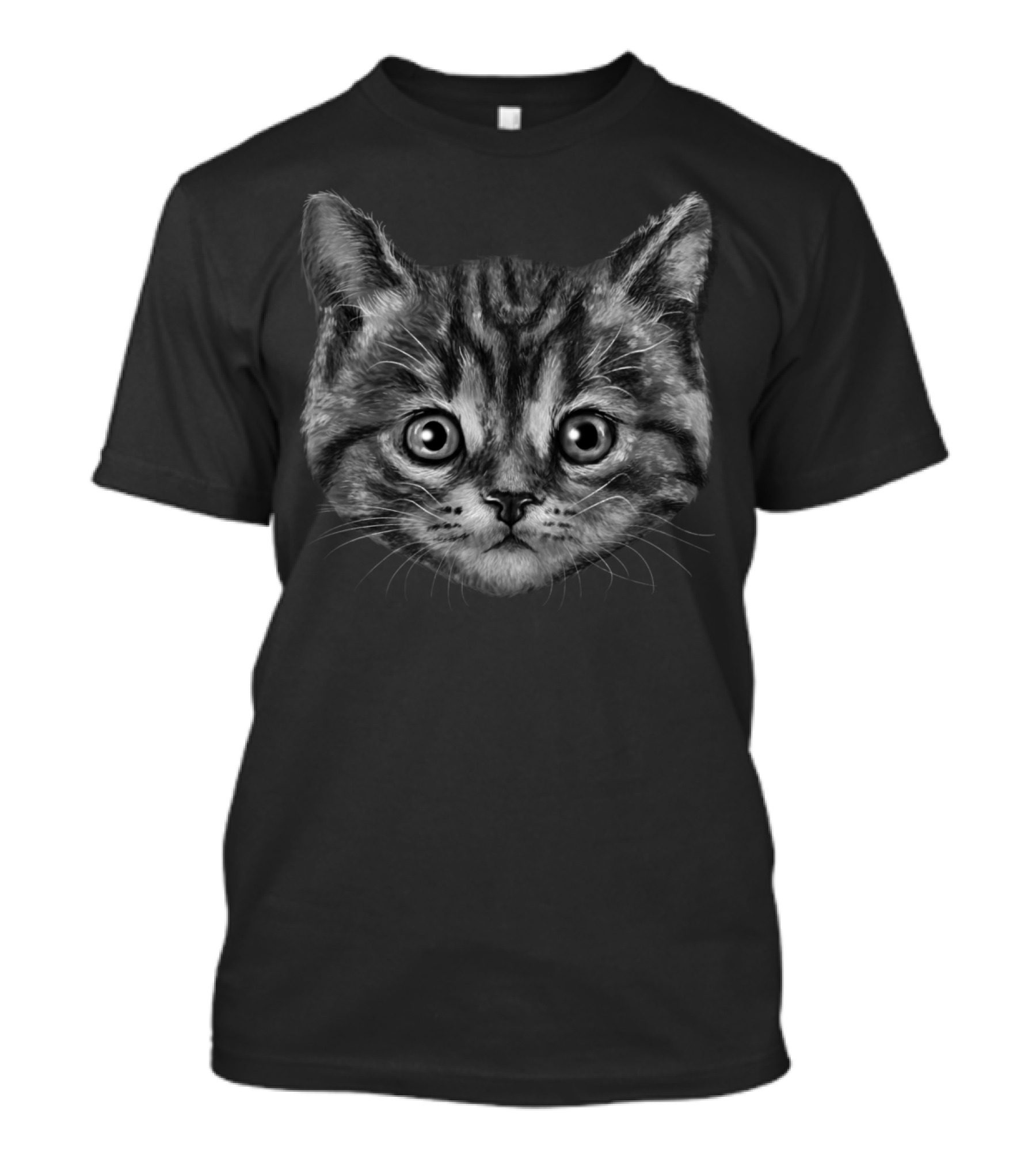 Cat Is The New Cute Kitten Face T-Shirt