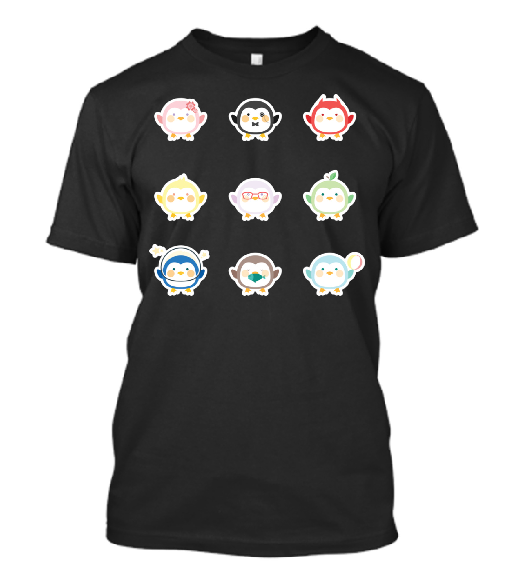 Le Penguin Cute Character Collection T-Shirt