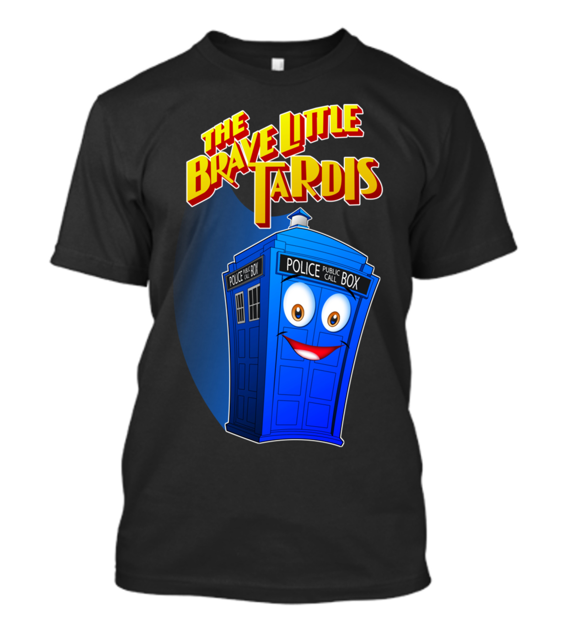 The Brave Little Tardis Police Public Call Box T-Shirt