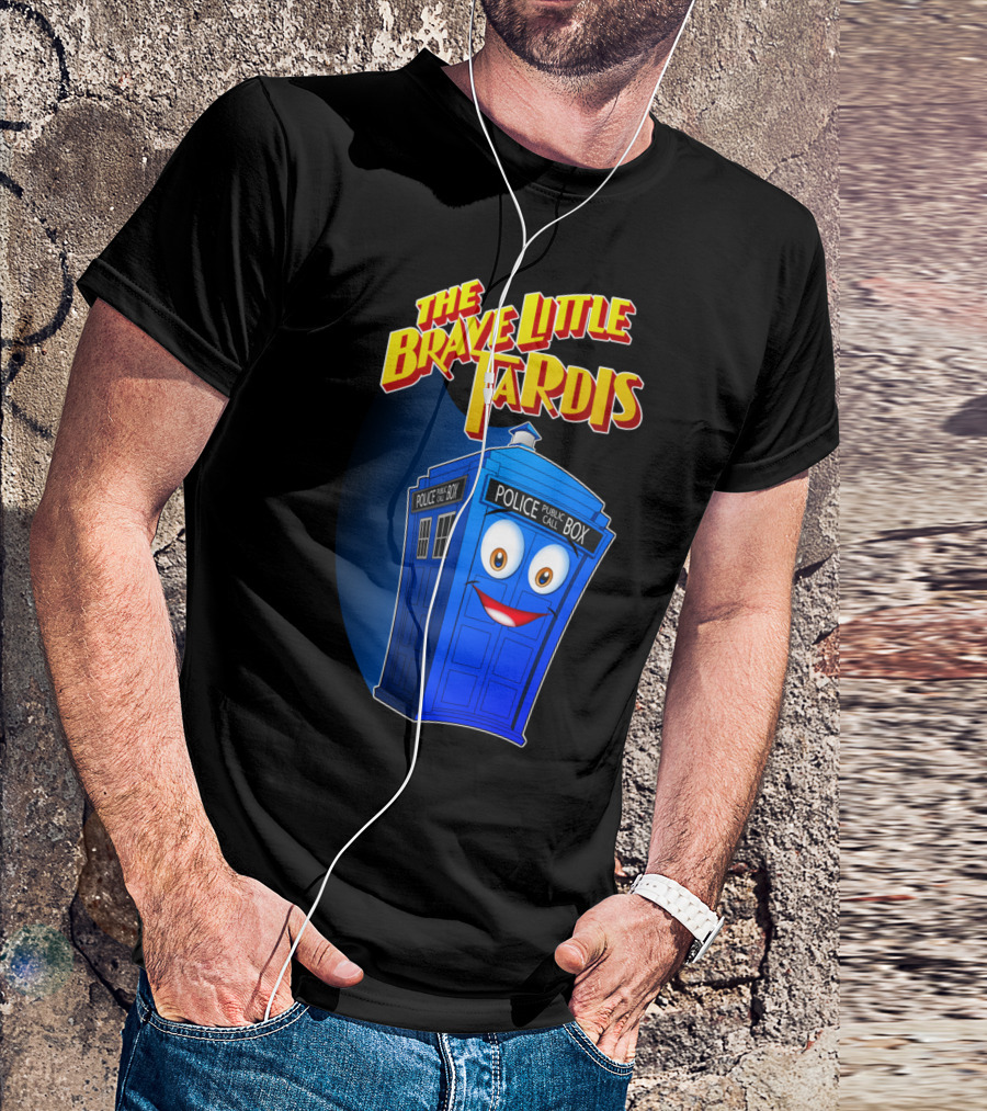 The Brave Little Tardis Police Public Call Box T-Shirt