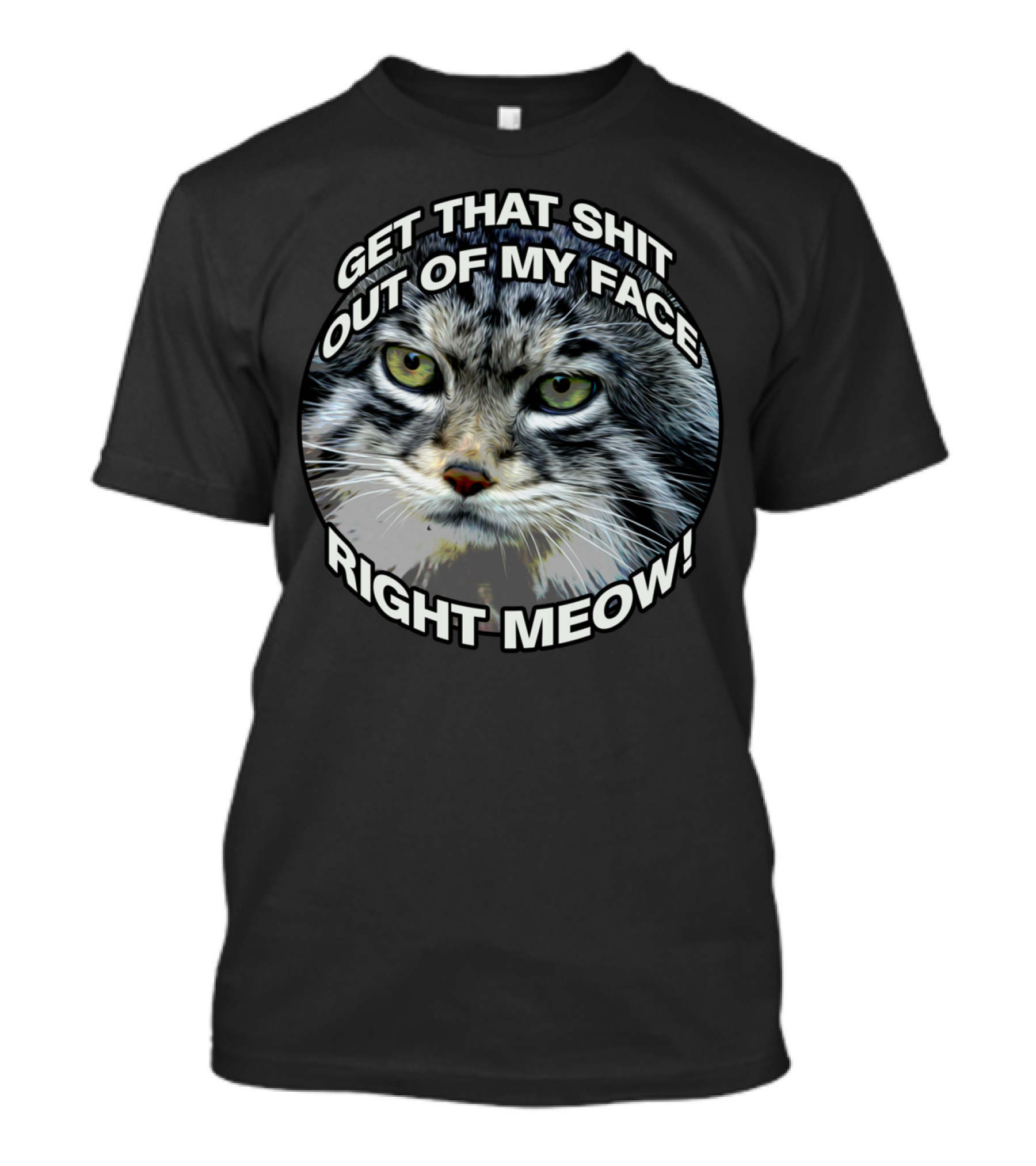 GET THAT SHIT OUT OF MY FACE RIGHT MEOW T-Shirt