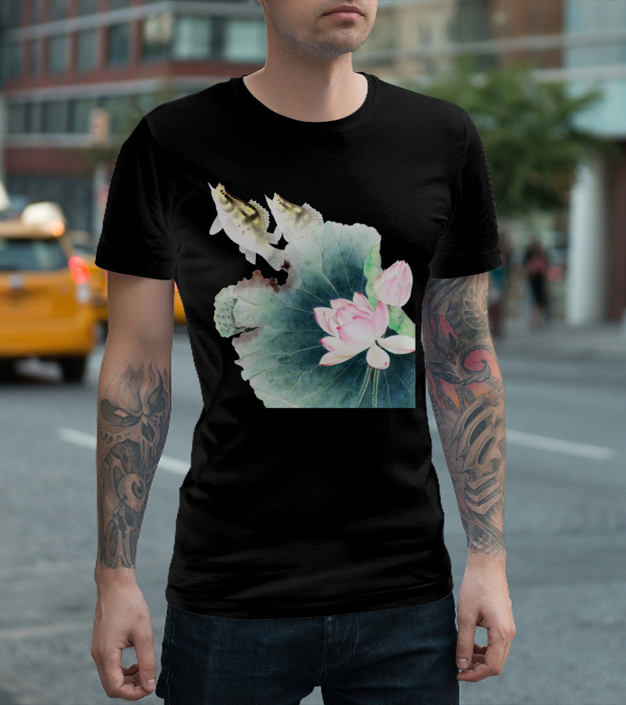 Loving Fishes Lotus Blossom Harmony T-Shirt