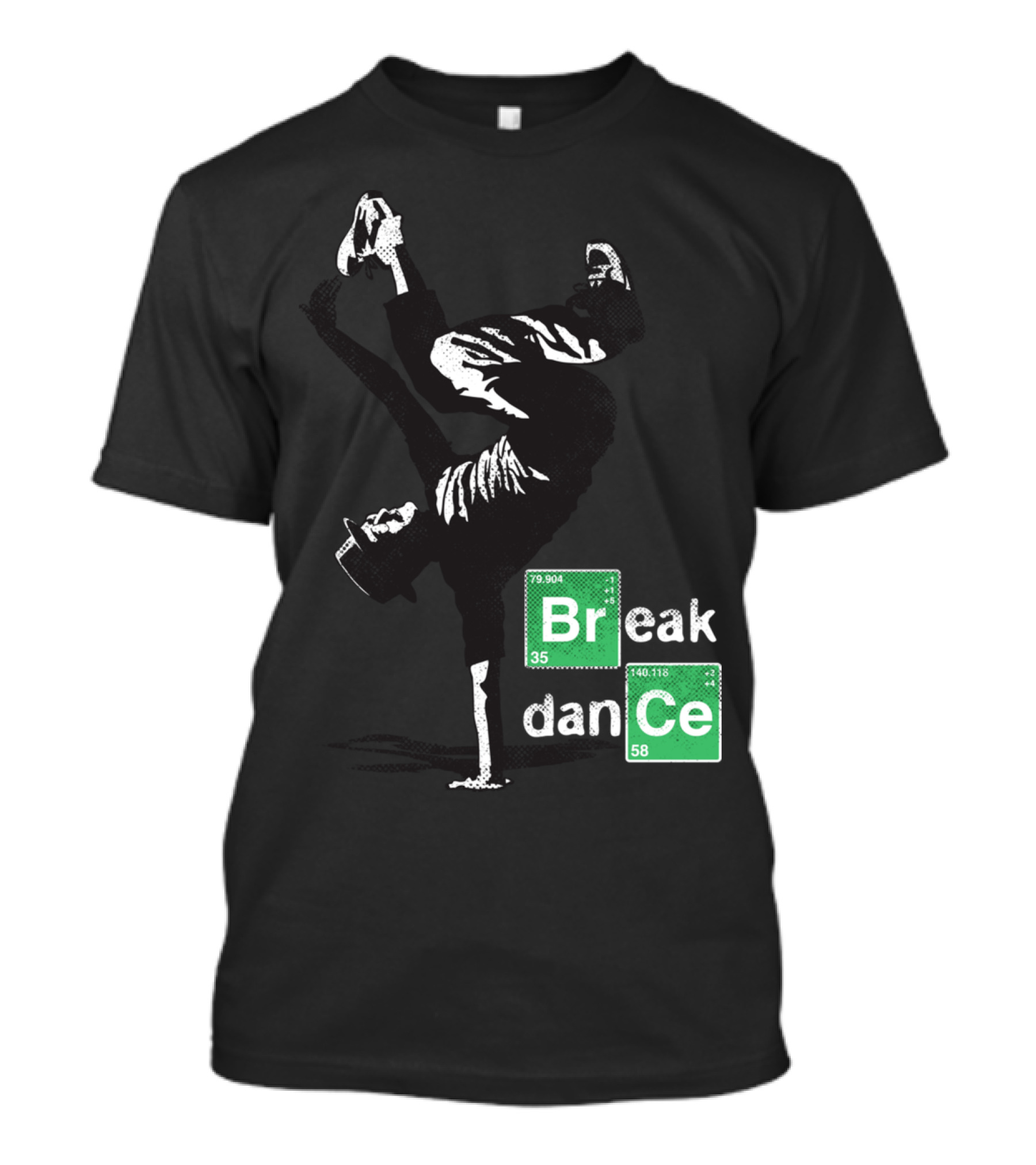 Break Dance Chemistry Elements T-Shirt