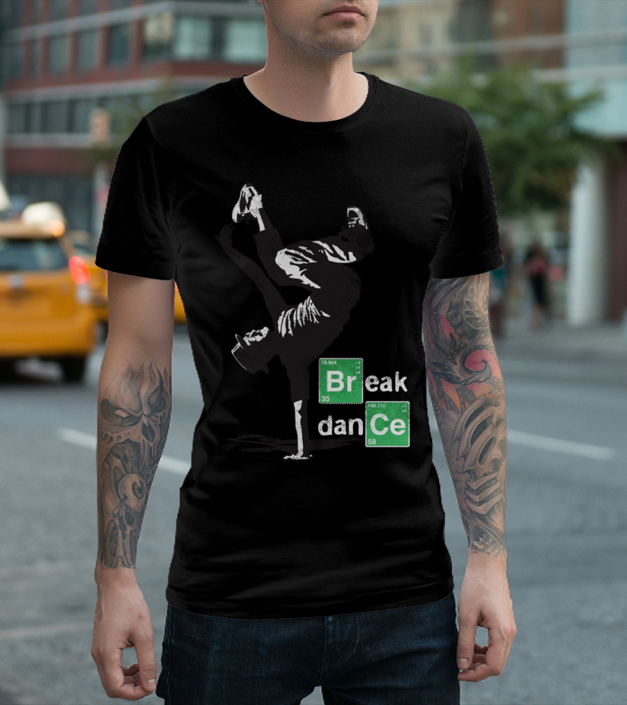 Break Dance Chemistry Elements T-Shirt