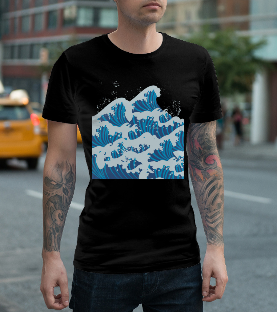 Breaking The Tsunami Wave T-Shirt