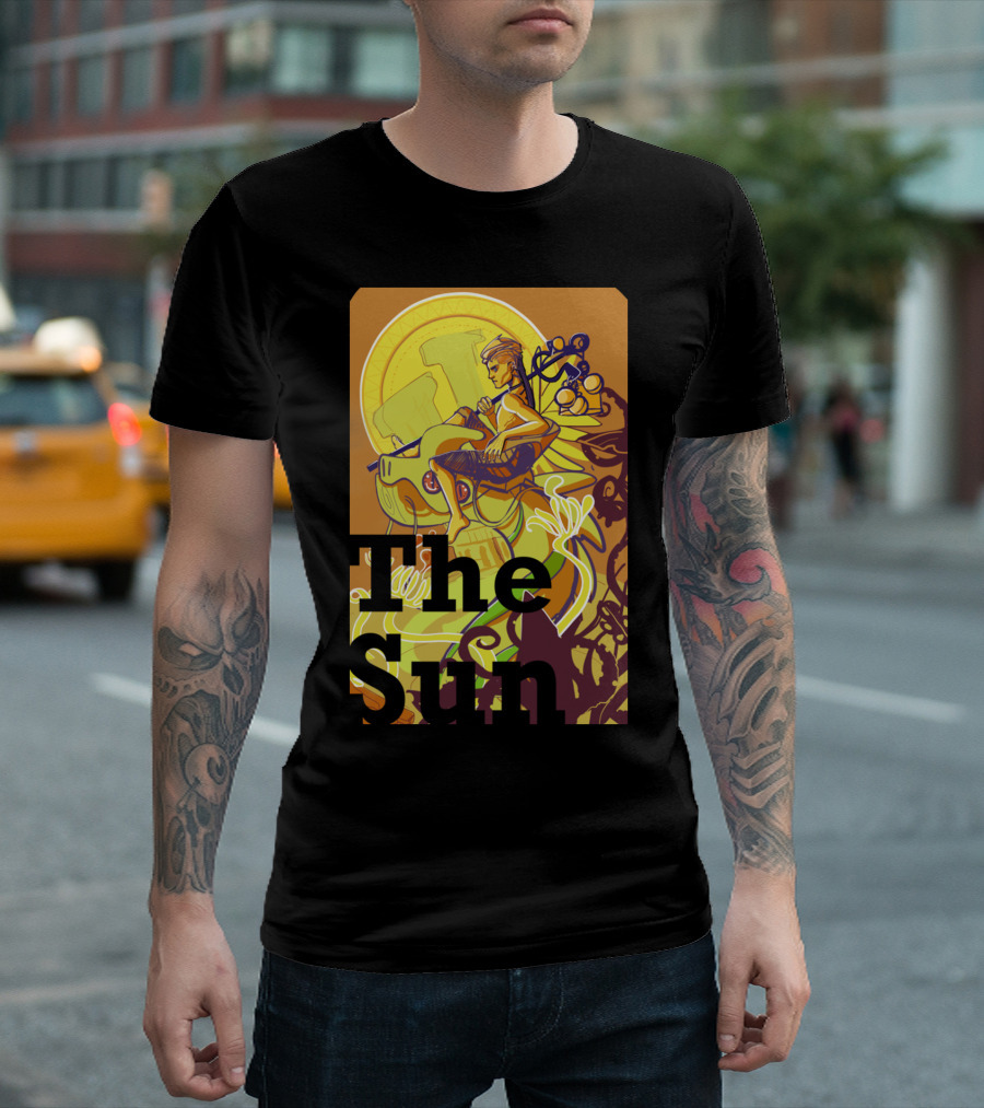The Sun Tarot Card Guardian T-Shirt