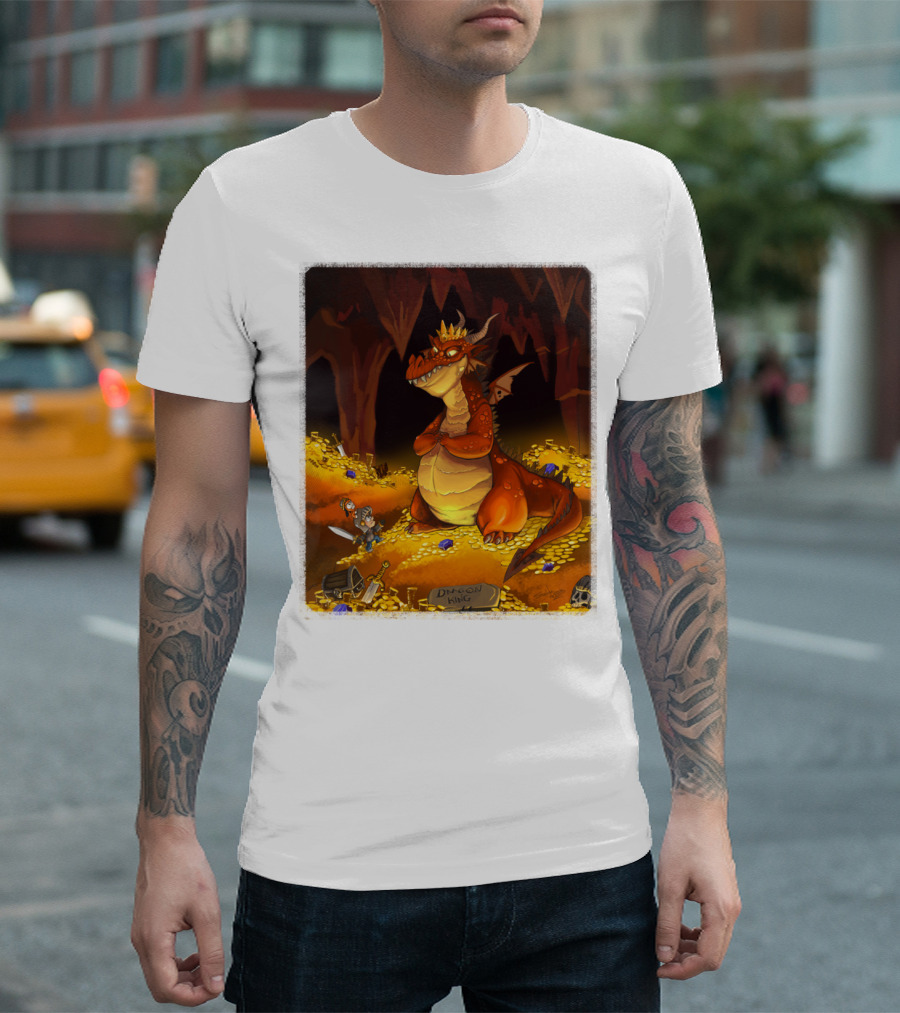 Dragon King Treasure Hoard Caves T-Shirt