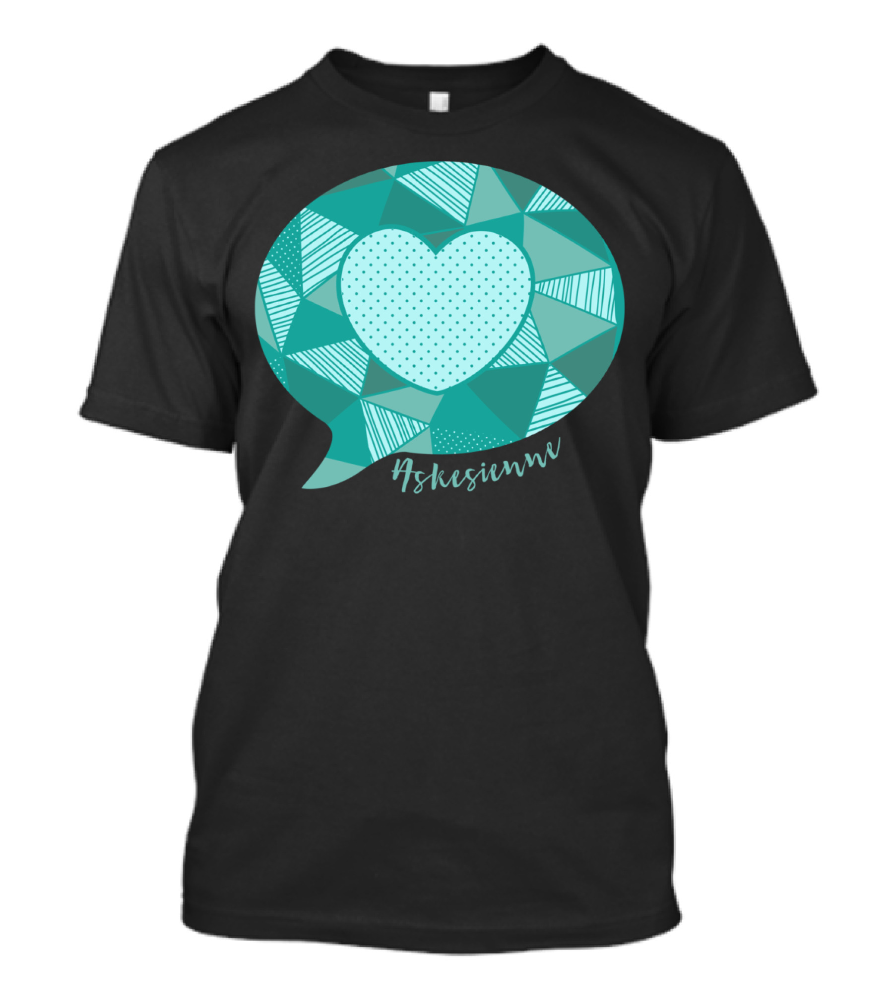 Askesienne Heart Speech Bubble T-Shirt