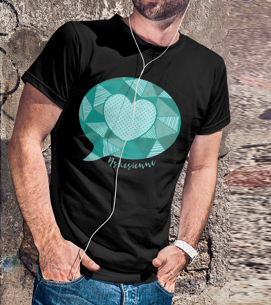 Askesienne Heart Speech Bubble T-Shirt