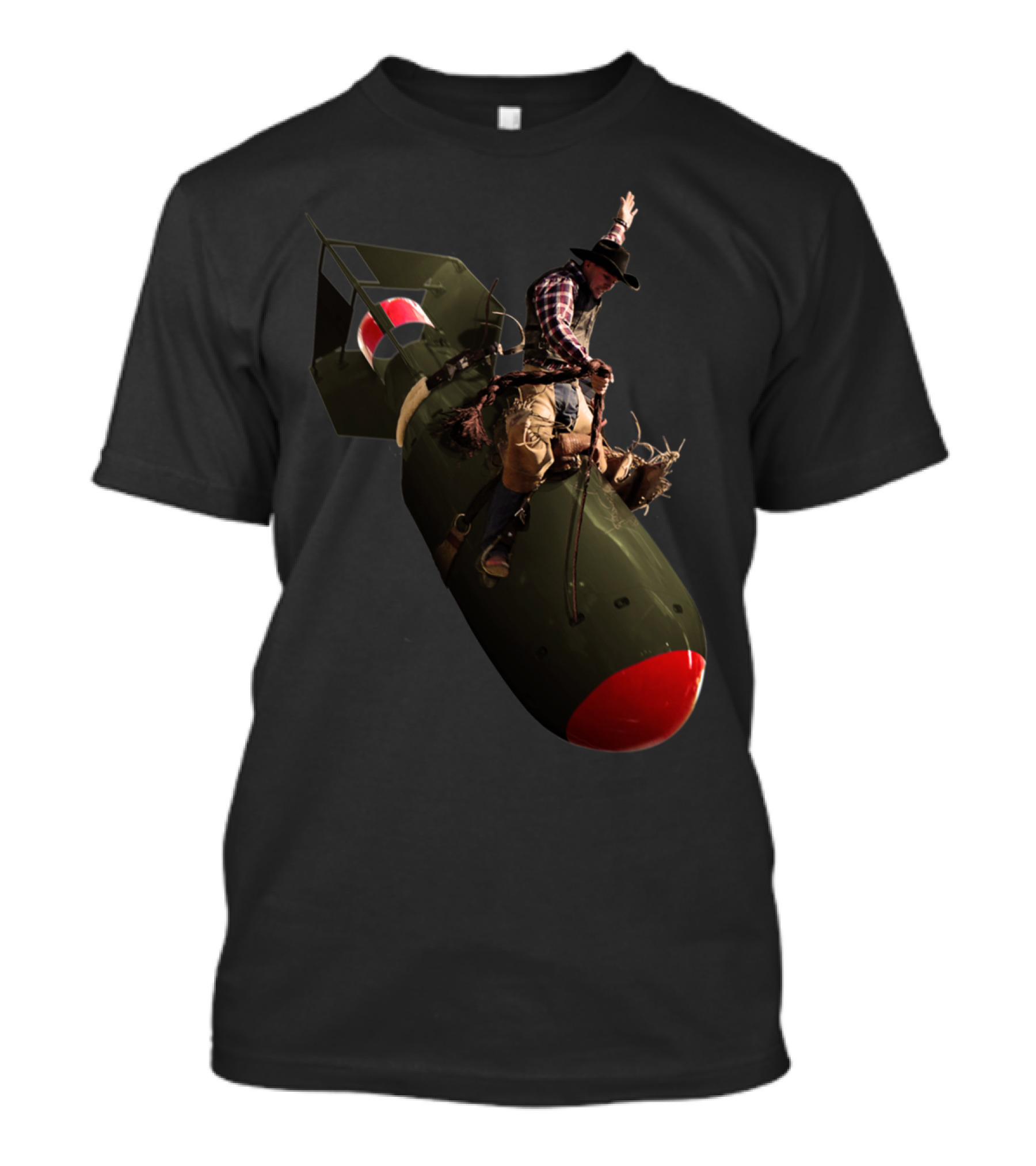Slim Pickens Riding Bomb Dr. Strangelove Iconic Scene T-Shirt