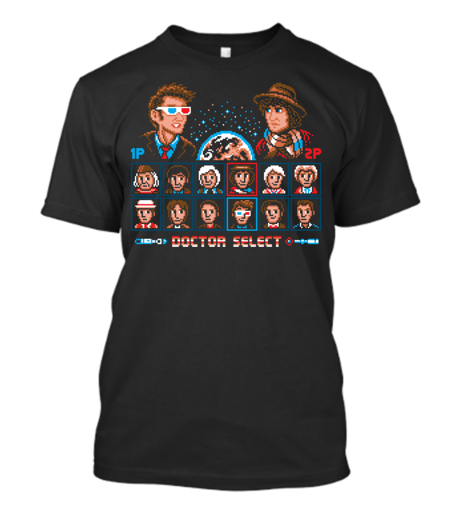Doctor Select Fighter Game T-Shirt