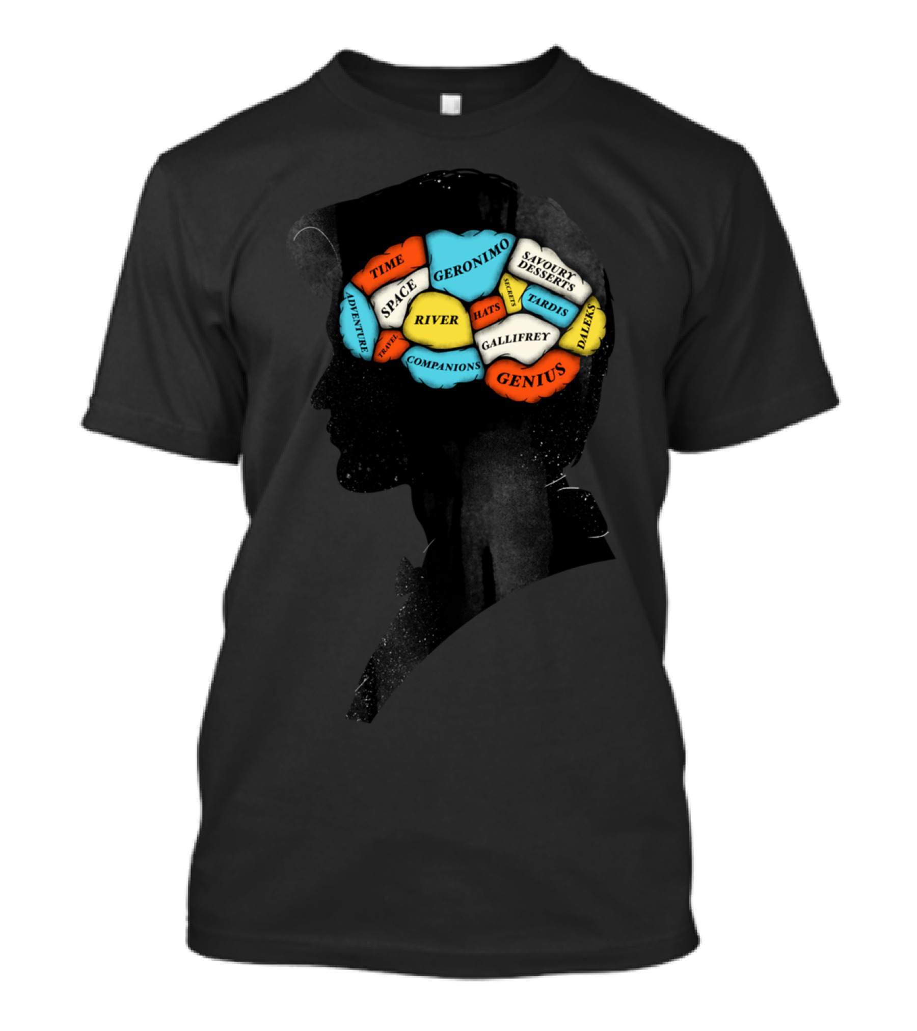 Doctor Phrenology Geronimo TARDIS Gallifrey Genius Companion T-Shirt