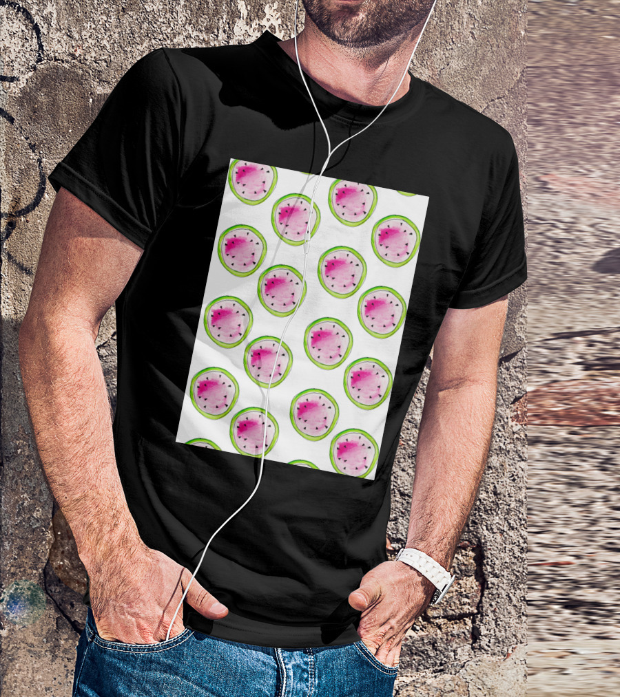 My My Melon Watercolor Slices T-Shirt