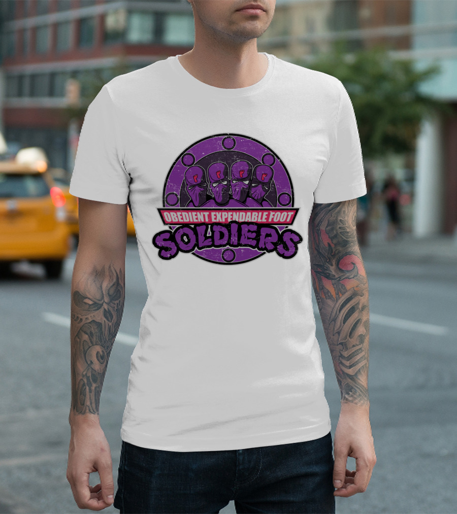 Obedient Expendable Foot Soldiers T-Shirt