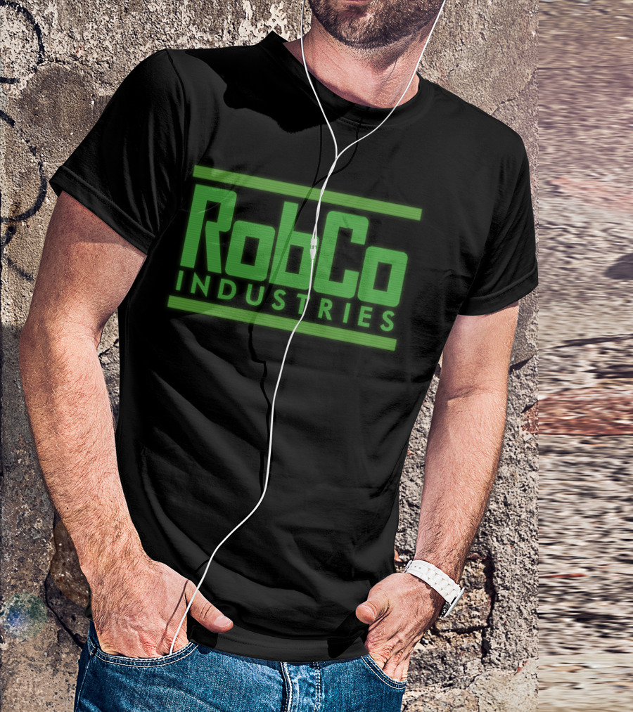 RobCo Industries Fallout Video Game Retro Green T-Shirt
