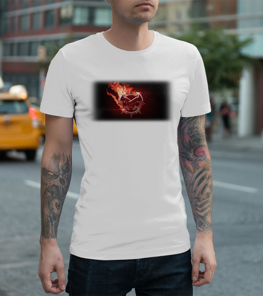 Draven Icon Flaming Emblem T-Shirt