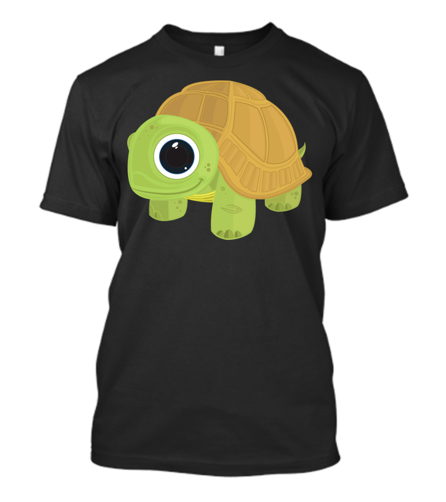 Cartoon Turtle With Big Eye T-Shirt