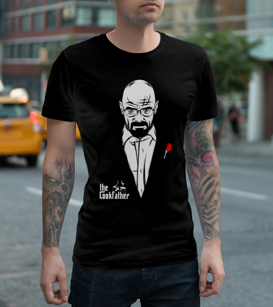 The Cook Father Walter Figure with Rose Godfather T-Shirt