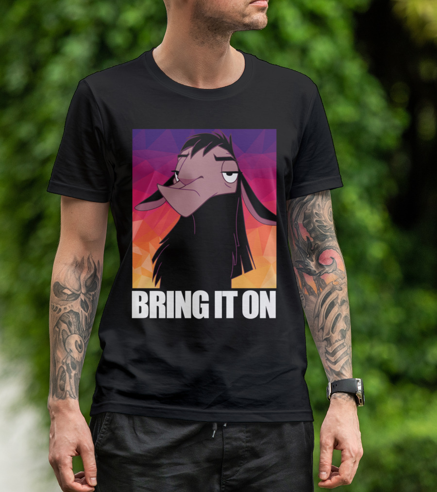 Bring It On Kuzco Llama The Emperor's New Groove T-Shirt